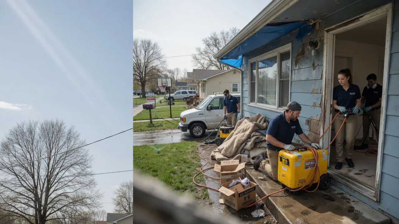 Basement Flood Cleanup in Doylestown, PA near me